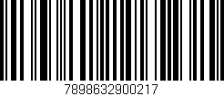 Código de barras (EAN, GTIN, SKU, ISBN): '7898632900217'