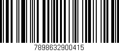 Código de barras (EAN, GTIN, SKU, ISBN): '7898632900415'