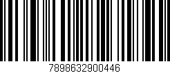 Código de barras (EAN, GTIN, SKU, ISBN): '7898632900446'