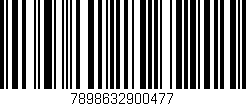 Código de barras (EAN, GTIN, SKU, ISBN): '7898632900477'