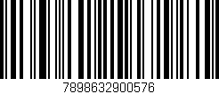 Código de barras (EAN, GTIN, SKU, ISBN): '7898632900576'