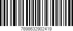 Código de barras (EAN, GTIN, SKU, ISBN): '7898632902419'