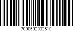 Código de barras (EAN, GTIN, SKU, ISBN): '7898632902518'