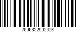 Código de barras (EAN, GTIN, SKU, ISBN): '7898632903836'