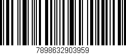 Código de barras (EAN, GTIN, SKU, ISBN): '7898632903959'