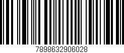 Código de barras (EAN, GTIN, SKU, ISBN): '7898632906028'