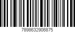 Código de barras (EAN, GTIN, SKU, ISBN): '7898632906875'