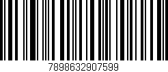 Código de barras (EAN, GTIN, SKU, ISBN): '7898632907599'