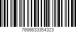 Código de barras (EAN, GTIN, SKU, ISBN): '7898633354323'