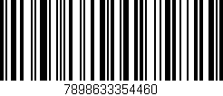 Código de barras (EAN, GTIN, SKU, ISBN): '7898633354460'