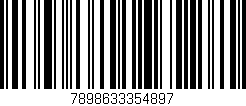 Código de barras (EAN, GTIN, SKU, ISBN): '7898633354897'
