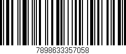 Código de barras (EAN, GTIN, SKU, ISBN): '7898633357058'