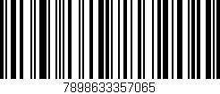 Código de barras (EAN, GTIN, SKU, ISBN): '7898633357065'