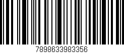 Código de barras (EAN, GTIN, SKU, ISBN): '7898633983356'