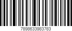 Código de barras (EAN, GTIN, SKU, ISBN): '7898633983783'