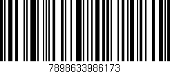 Código de barras (EAN, GTIN, SKU, ISBN): '7898633986173'