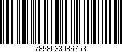 Código de barras (EAN, GTIN, SKU, ISBN): '7898633986753'