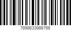 Código de barras (EAN, GTIN, SKU, ISBN): '7898633988788'