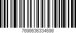 Código de barras (EAN, GTIN, SKU, ISBN): '7898636334698'