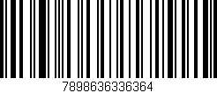 Código de barras (EAN, GTIN, SKU, ISBN): '7898636336364'