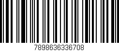 Código de barras (EAN, GTIN, SKU, ISBN): '7898636336708'