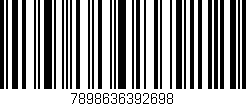 Código de barras (EAN, GTIN, SKU, ISBN): '7898636392698'