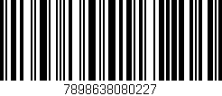 Código de barras (EAN, GTIN, SKU, ISBN): '7898638080227'