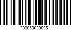 Código de barras (EAN, GTIN, SKU, ISBN): '7898638080951'