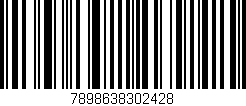 Código de barras (EAN, GTIN, SKU, ISBN): '7898638302428'