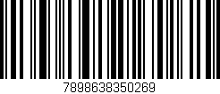 Código de barras (EAN, GTIN, SKU, ISBN): '7898638350269'