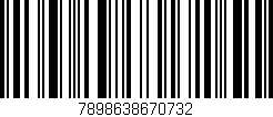 Código de barras (EAN, GTIN, SKU, ISBN): '7898638670732'