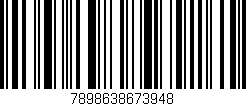 Código de barras (EAN, GTIN, SKU, ISBN): '7898638673948'