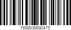 Código de barras (EAN, GTIN, SKU, ISBN): '7898638890475'