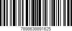 Código de barras (EAN, GTIN, SKU, ISBN): '7898638891625'