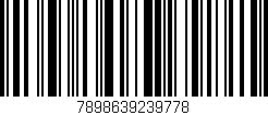 Código de barras (EAN, GTIN, SKU, ISBN): '7898639239778'