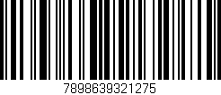 Código de barras (EAN, GTIN, SKU, ISBN): '7898639321275'
