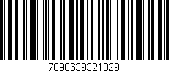 Código de barras (EAN, GTIN, SKU, ISBN): '7898639321329'