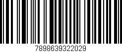 Código de barras (EAN, GTIN, SKU, ISBN): '7898639322029'
