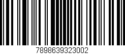 Código de barras (EAN, GTIN, SKU, ISBN): '7898639323002'