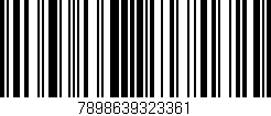 Código de barras (EAN, GTIN, SKU, ISBN): '7898639323361'
