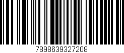 Código de barras (EAN, GTIN, SKU, ISBN): '7898639327208'