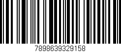Código de barras (EAN, GTIN, SKU, ISBN): '7898639329158'