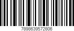 Código de barras (EAN, GTIN, SKU, ISBN): '7898639572806'
