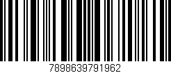 Código de barras (EAN, GTIN, SKU, ISBN): '7898639791962'