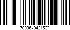 Código de barras (EAN, GTIN, SKU, ISBN): '7898640421537'
