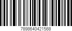 Código de barras (EAN, GTIN, SKU, ISBN): '7898640421568'