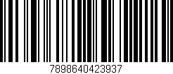 Código de barras (EAN, GTIN, SKU, ISBN): '7898640423937'