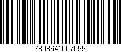 Código de barras (EAN, GTIN, SKU, ISBN): '7898641007099'