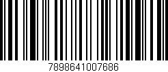 Código de barras (EAN, GTIN, SKU, ISBN): '7898641007686'