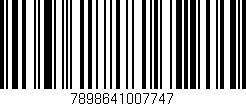 Código de barras (EAN, GTIN, SKU, ISBN): '7898641007747'